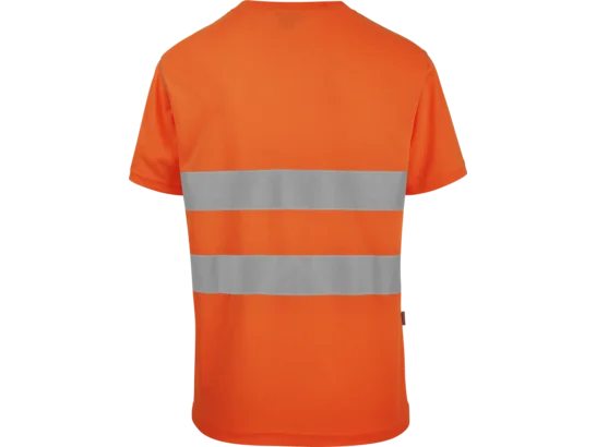 Tee-shirt de travail microporeux Würth MODYF haute-visibilité orange