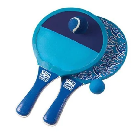 Happy People Beach-Klettballspiel, 2 in 1 Set, je 1 Ball, sortiert