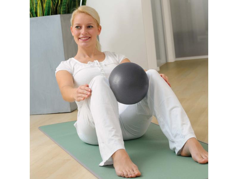 SISSEL Pilates Soft Ball Ø 26 cm Grau Trainingsball Pilates