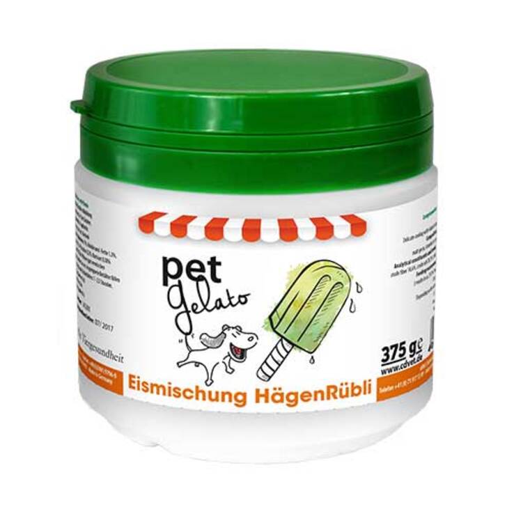Petgelato Eismischung Hägenrübli Pulver vet. (für Tiere), 375 g