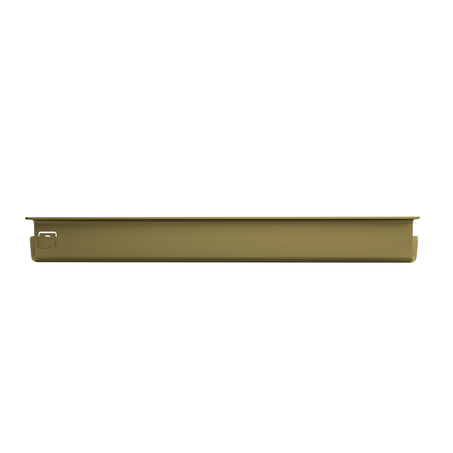 Dienblad Hocker Large Goud