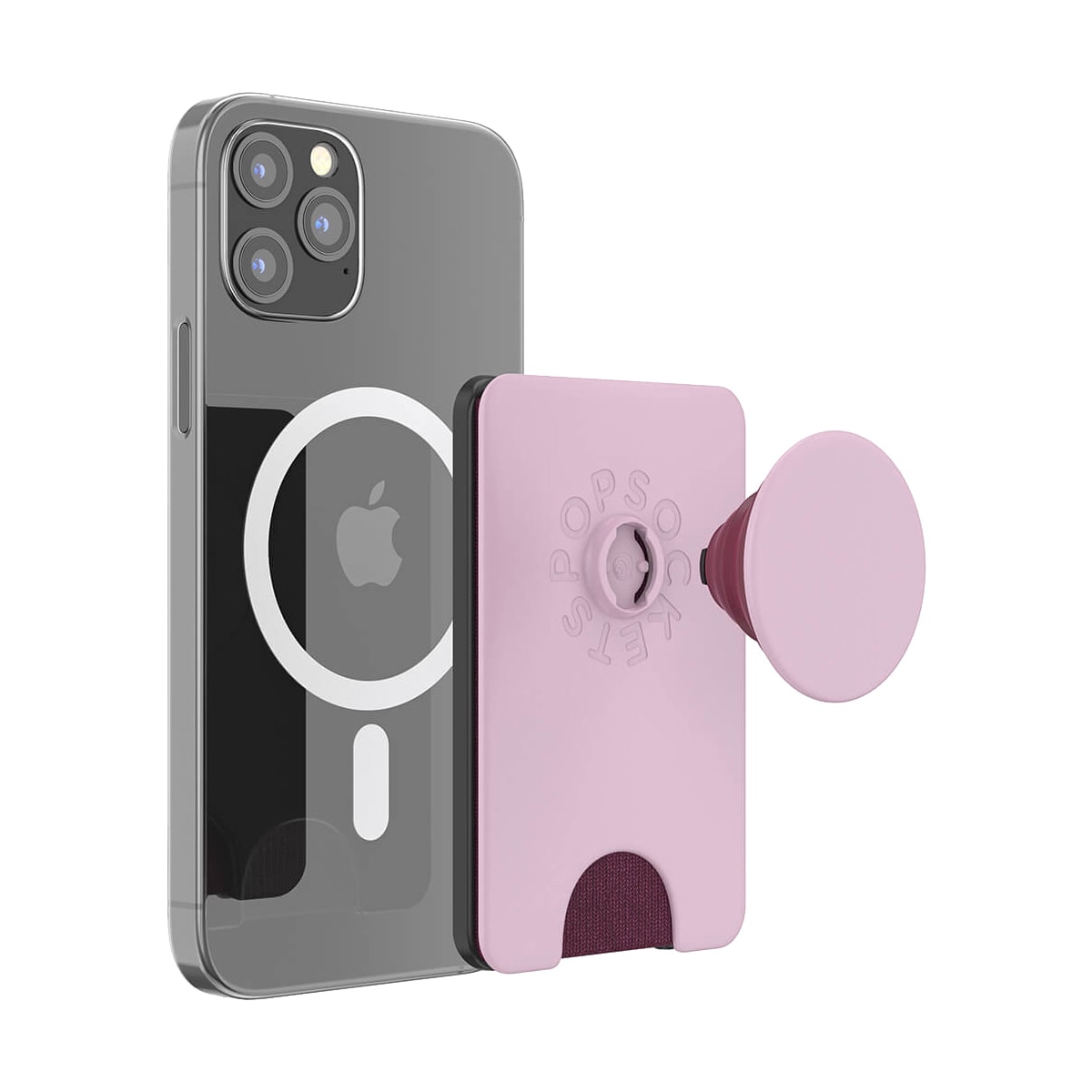 Popsockets PopWallet+ for MagSafe Blush Pink