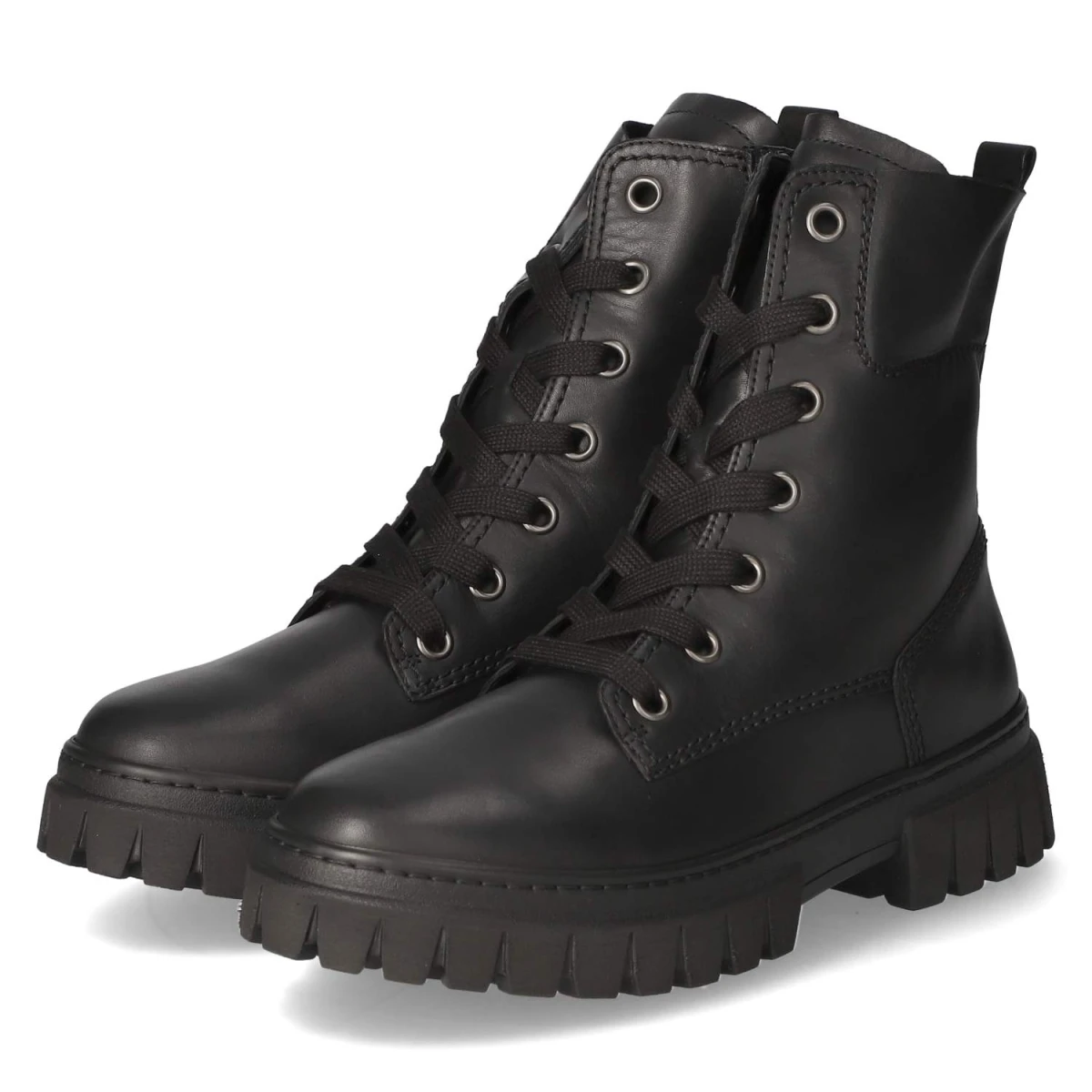 GaborSchnürstiefeletten - schwarz (Micro)