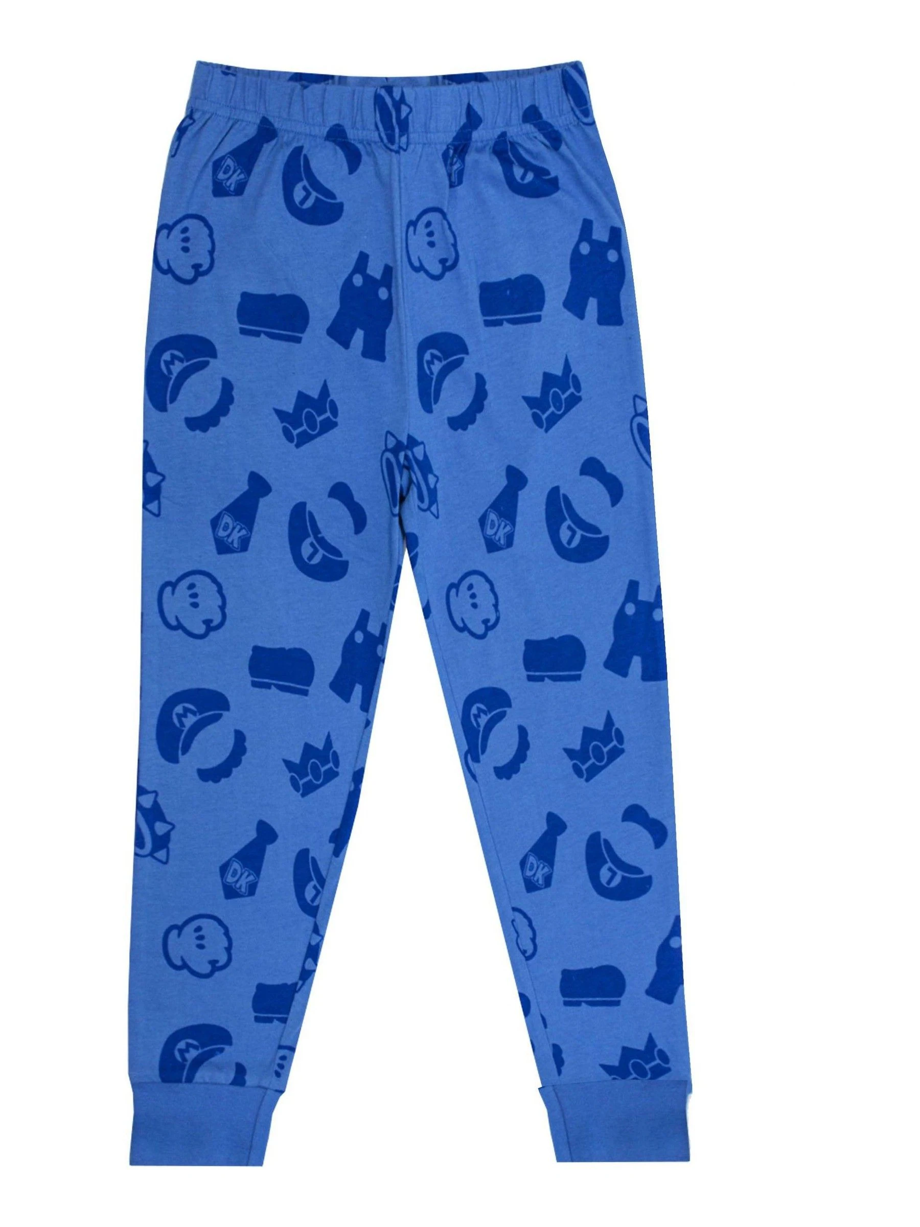 Blauw Super Mario - Vanilla Underground pyjama met lange pijpen