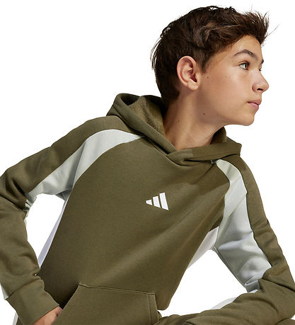 adidas Performance Kapuzenpullover - J CB FL - Olistr/Wonsil/Whi