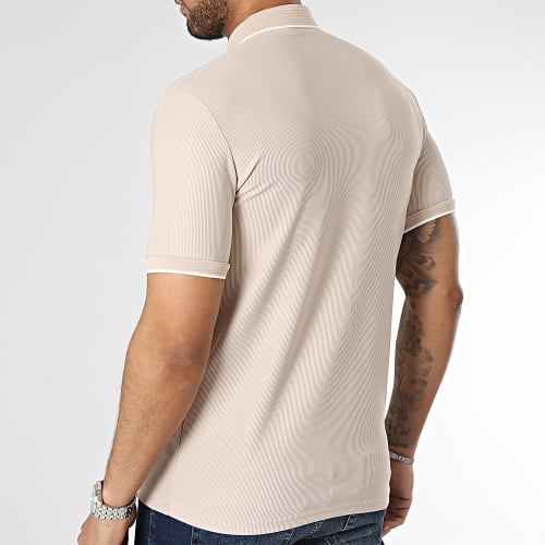 Polo Manches Courtes Beige