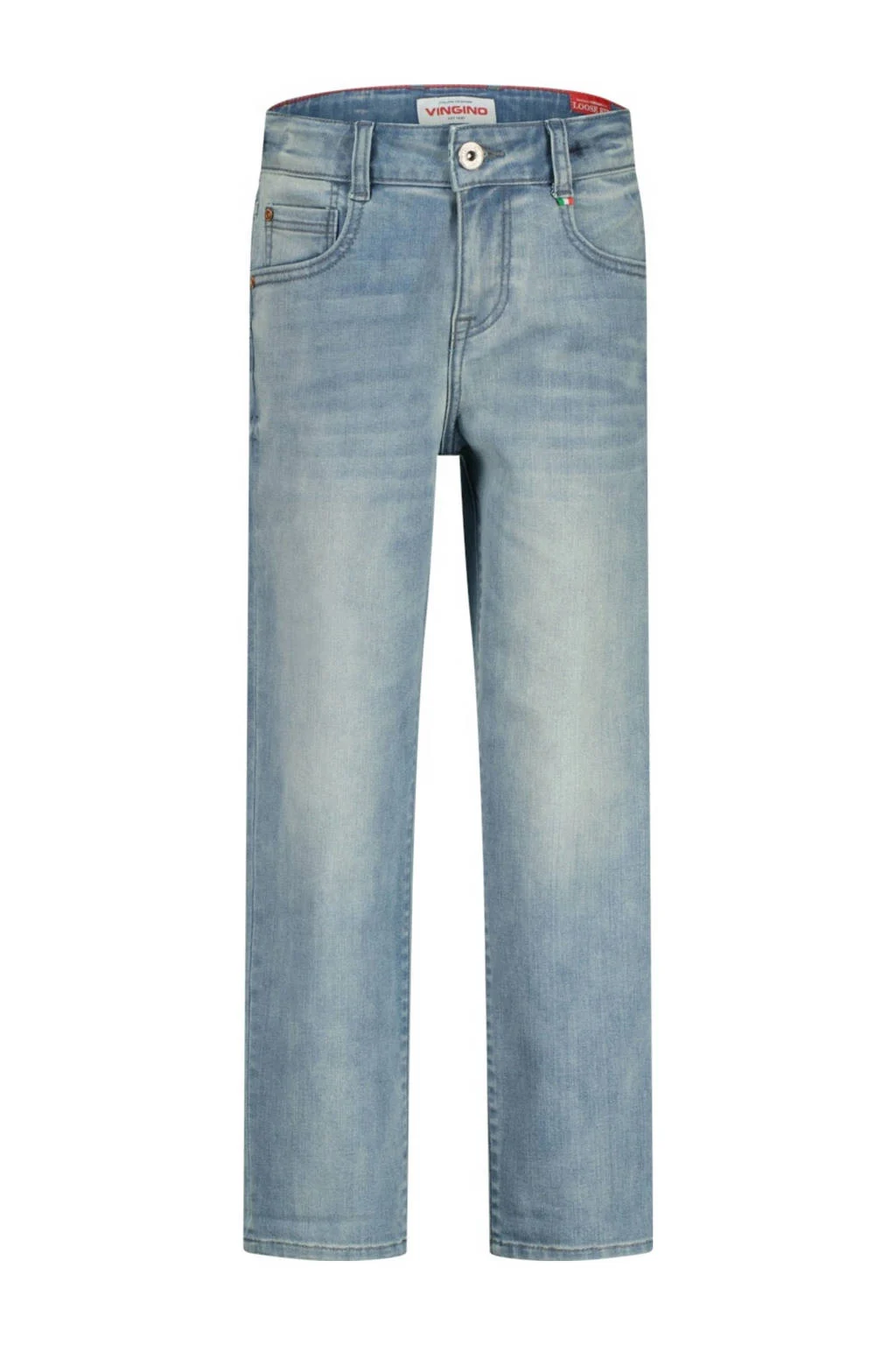 Vingino loose fit jeans light blue denim