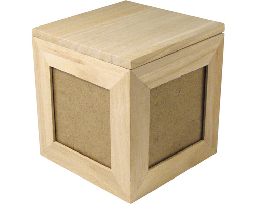 Houten fotokubus