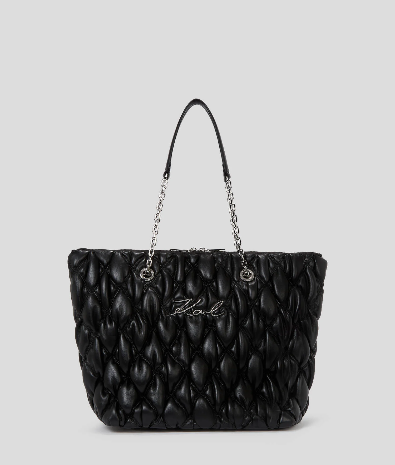 SAC CABAS K/SIGNATURE KUILT - Noir