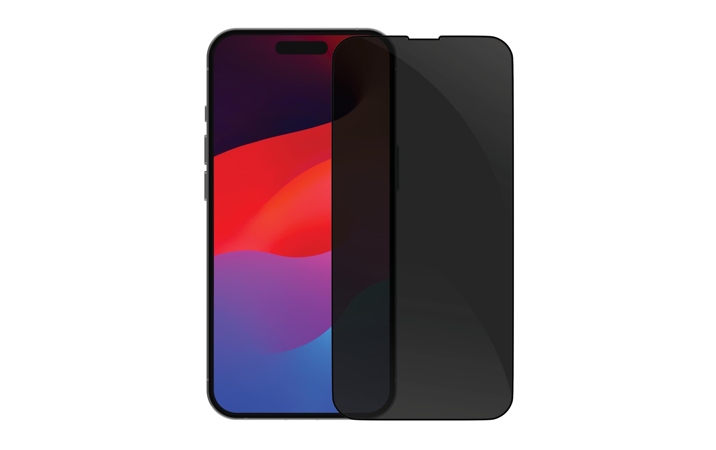Displayschutz Eco-Shield Privacy iPhone 15 ProDisplay-Schutzfolie für das Apple iPhone 15 Pro