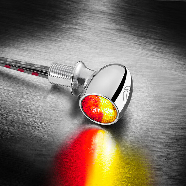 kellermann - Clignotant Atto® DF - Feu arrière et feu stop Chrome