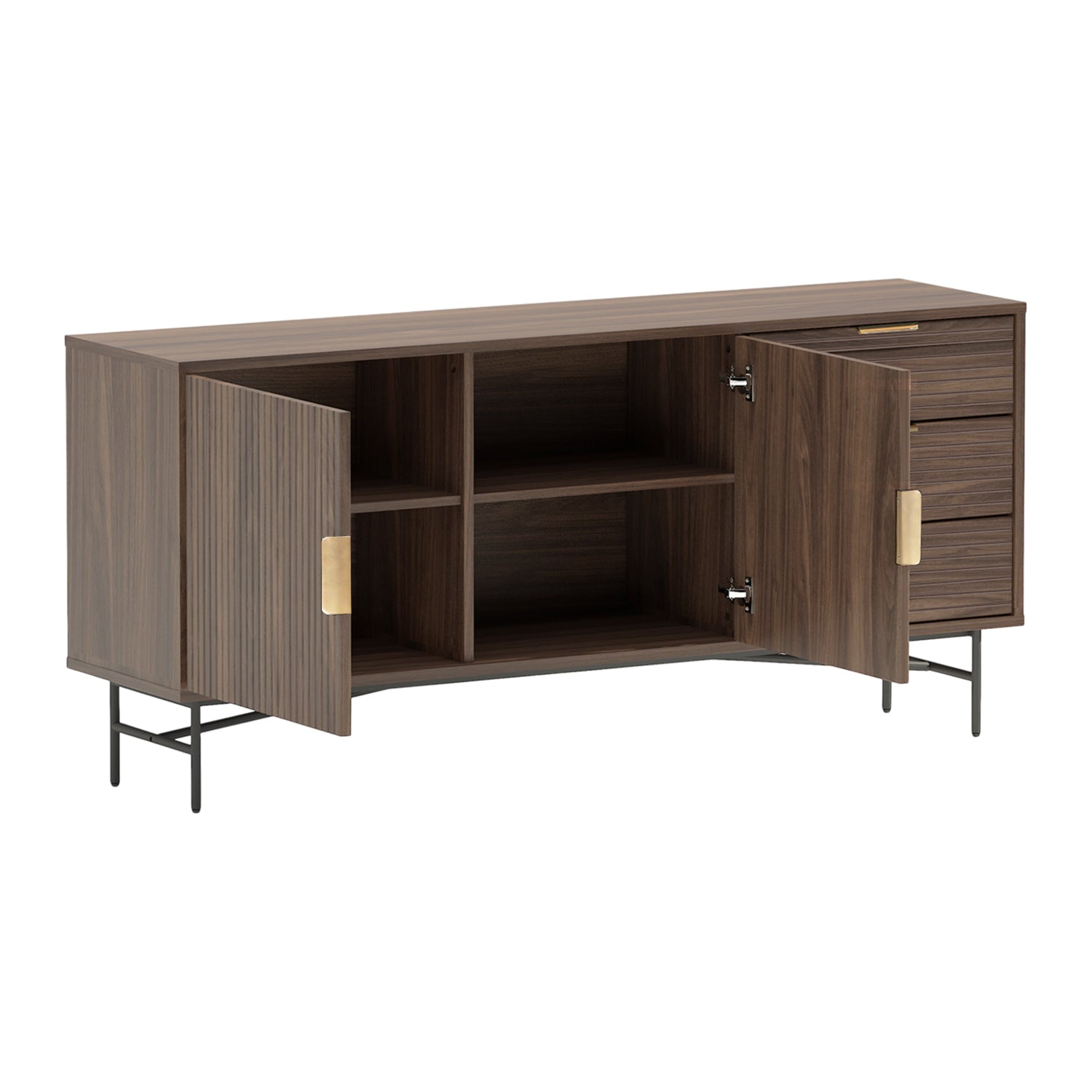 by fonQ Vorne Dressoir - Walnoot