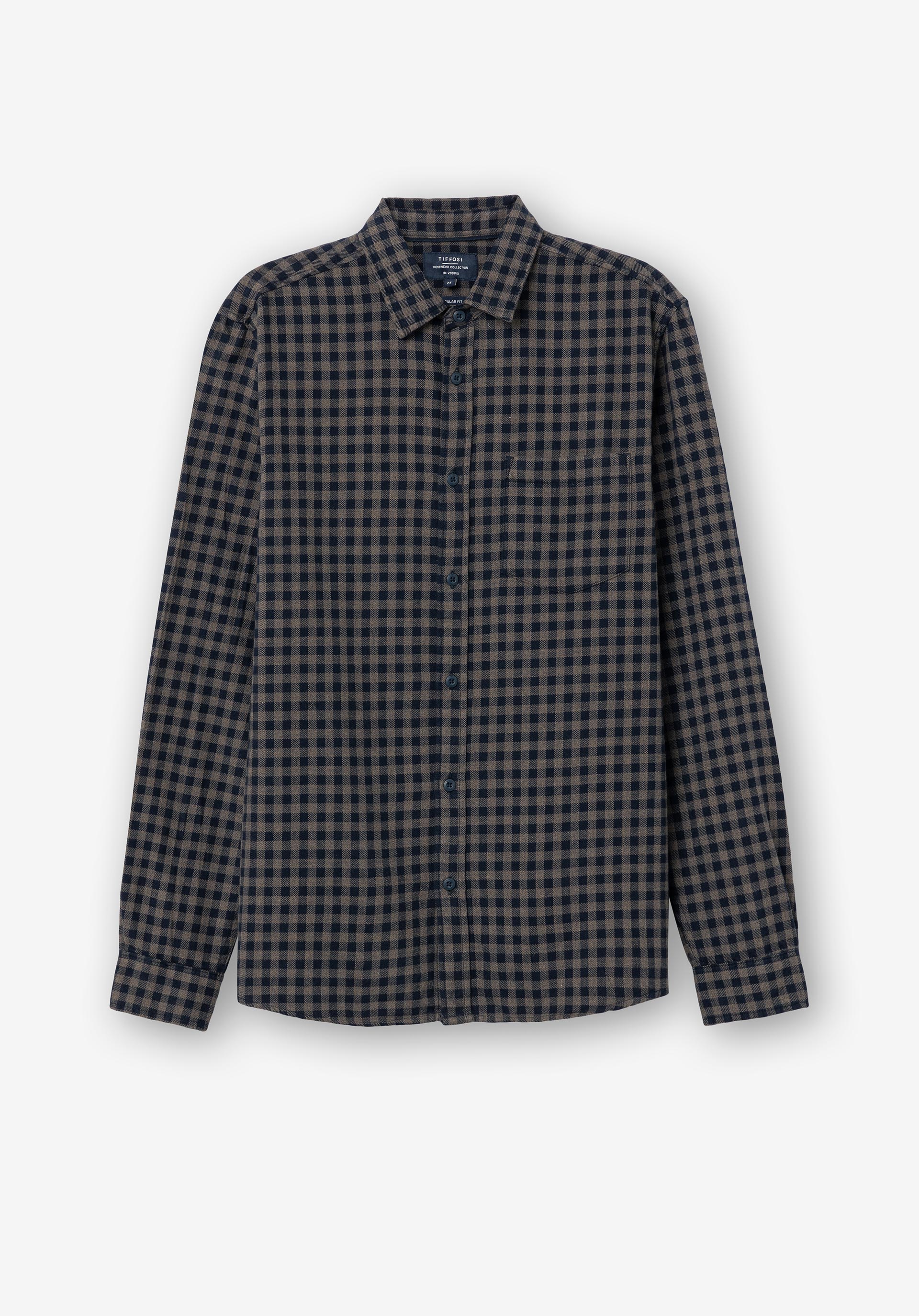 Camisa Regular Fit Flanela Xadrez