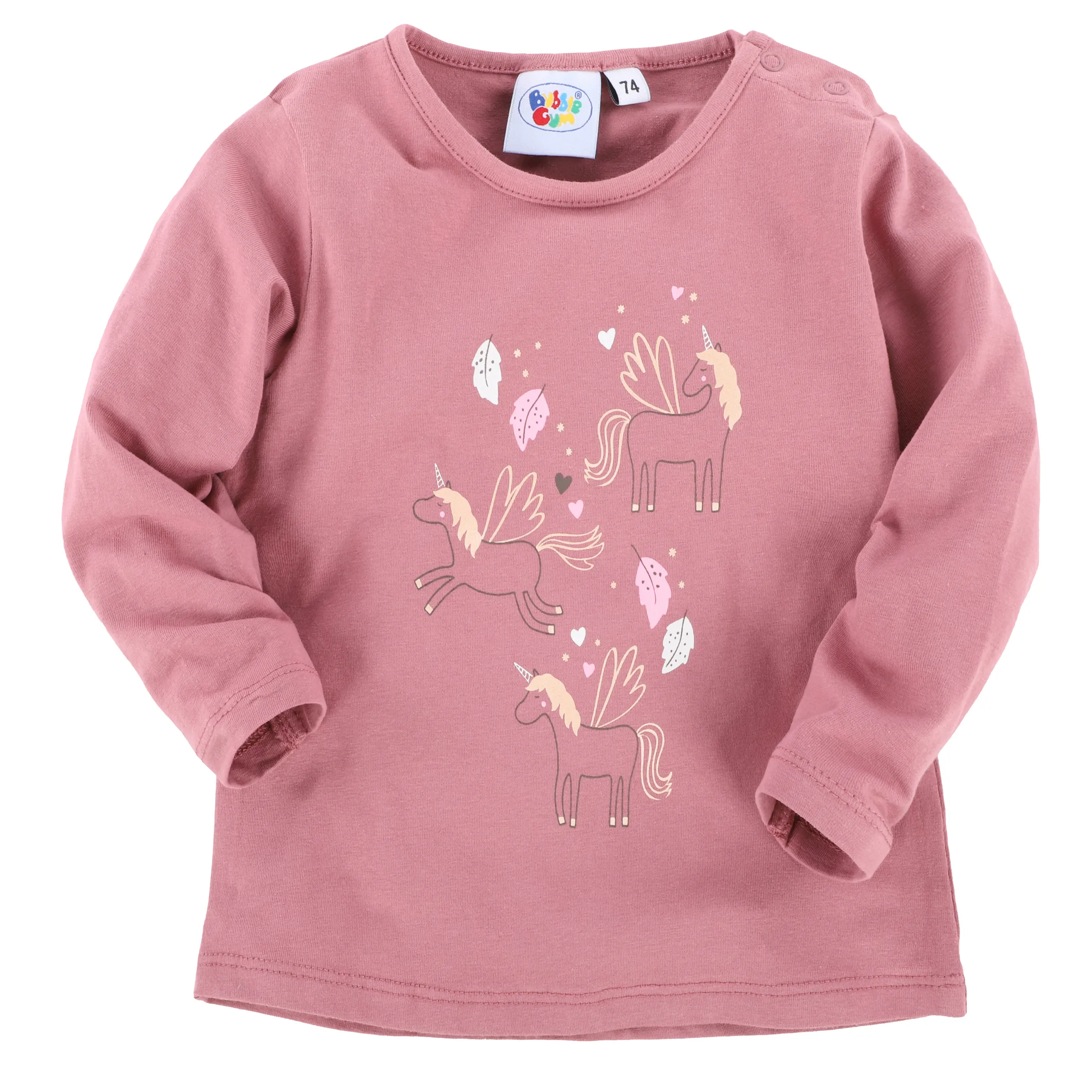 Baby Mädchen Longsleeve mit Einhornprint