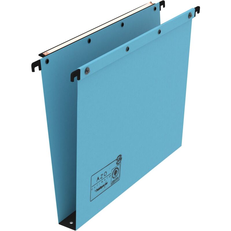 Dossier suspendu pour tiroirs kraft Ultimate AZO Elba fond 30 mm bleu