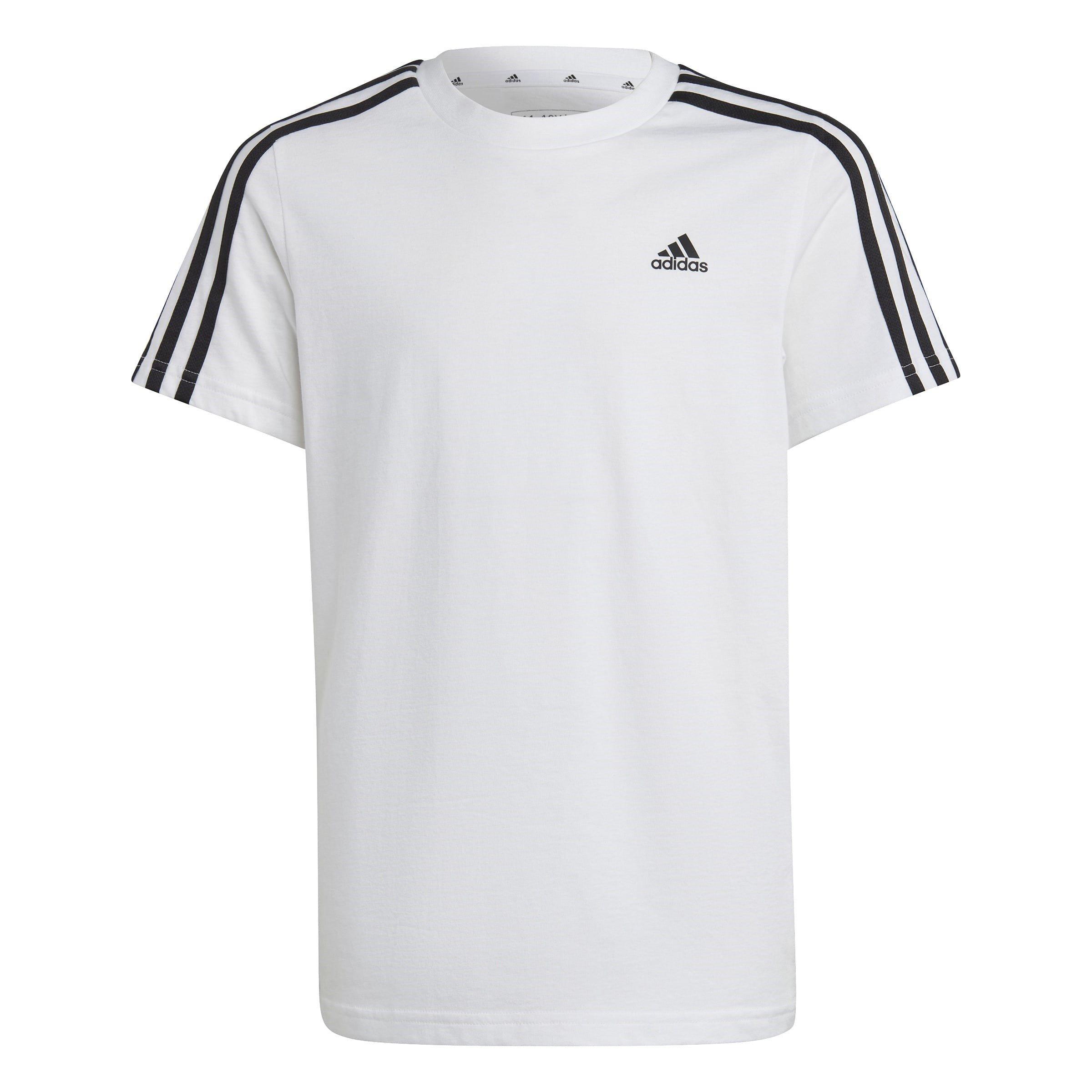adidas 3 Stripe Essentials T-Shirt Junior