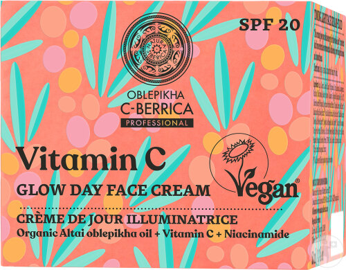 Oblepikha C-Berrica Professional Vitamine C Crème De Jour Illuminatrice IP20 Pot 50ml