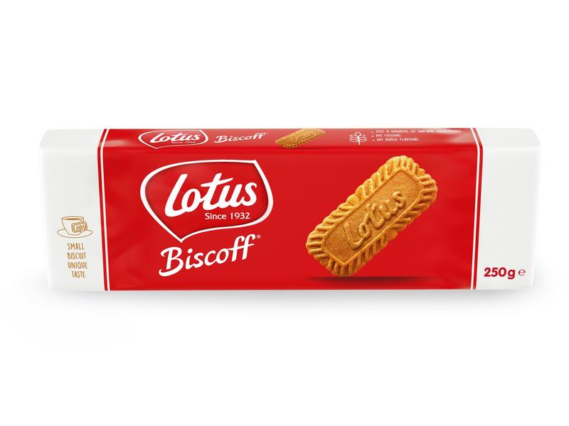 Lotus Guetzli Biscoff Classic 250 g Feinknuspriges Biskuitgebäck mit Karamellgeschmack
