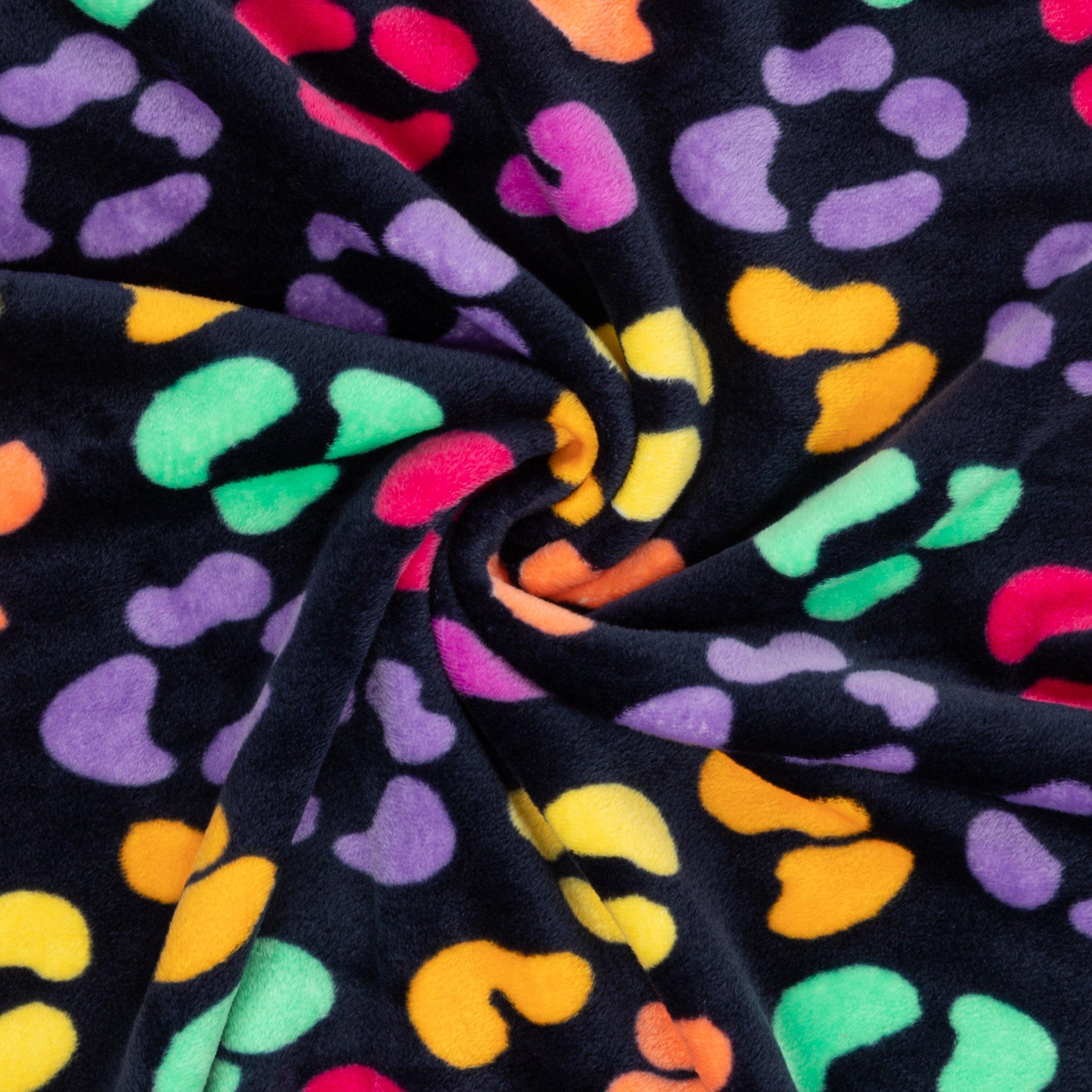 Miso Kids Girls Leopard Velour Pyjama Set