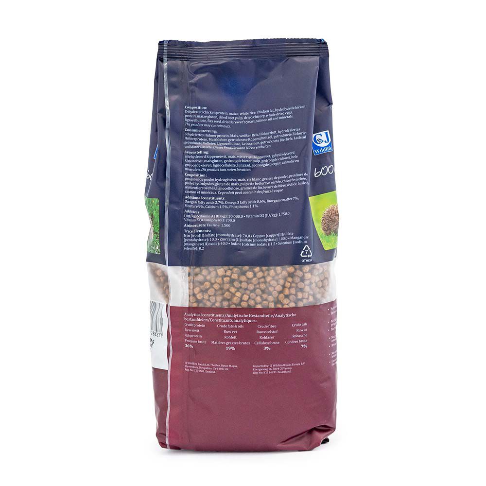 CJ Wildlife Premium - Egelvoer - 0.6 Kilogram