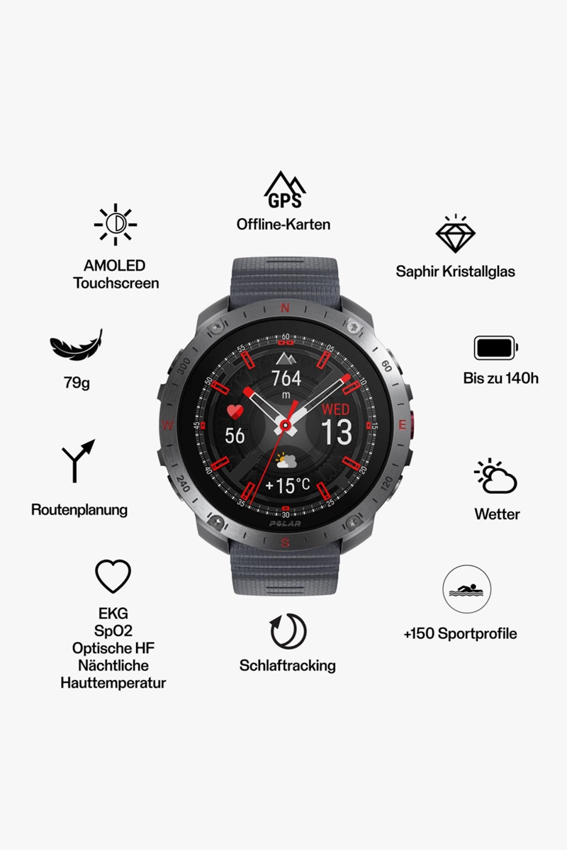 Polar Grit X2 Pro Sportuhr