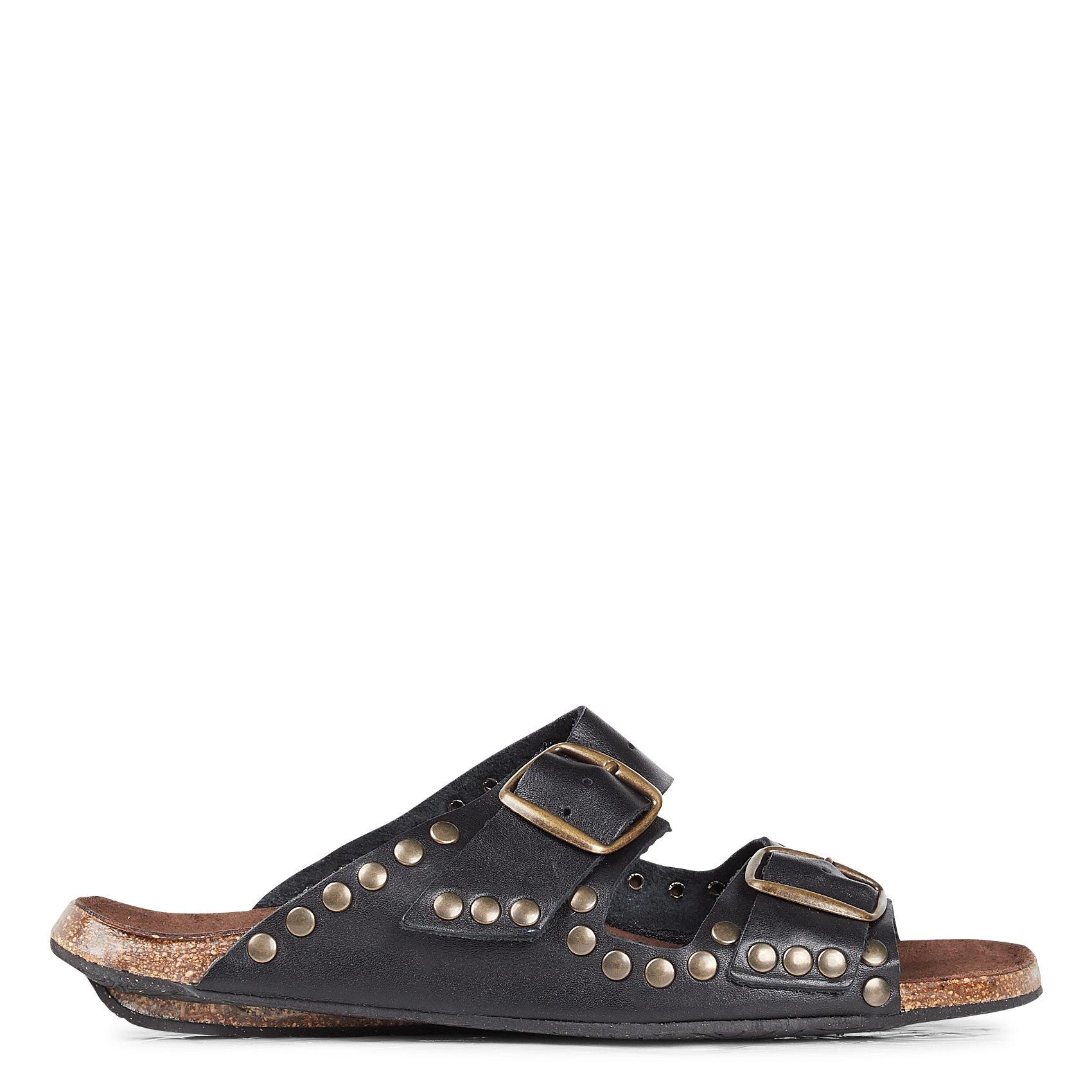 LISA - Sandales en cuir | Noir
