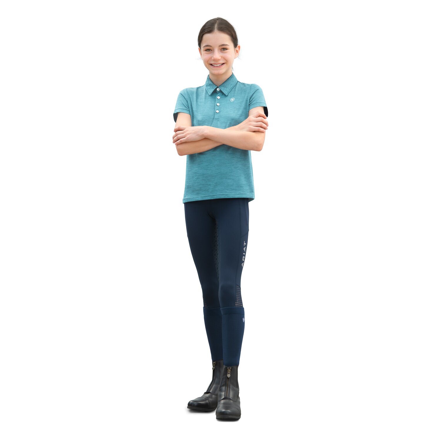 ARIAT Poloshirt Laguna für Kinder  - brittany blue