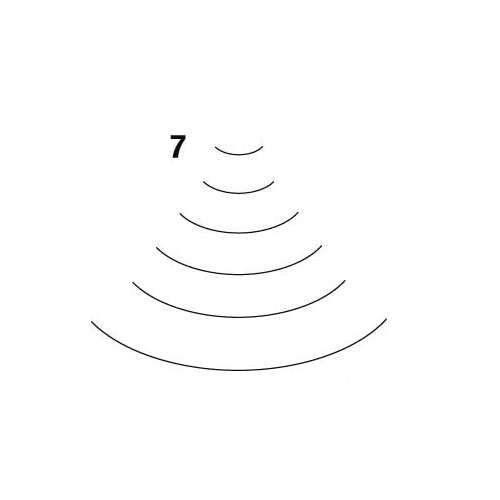 PFEIL Hohlbeitel gerade Form, Stich 7