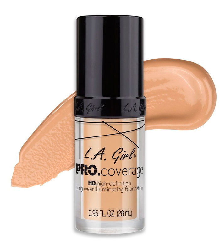 L.A. Girl - Pro Coverage Illuminating  Liquid Makeup - GLM642: Fair