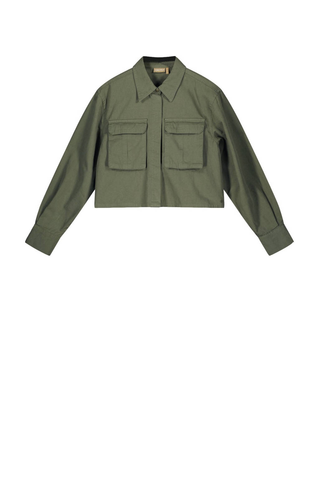 Like Flo blouse Cassy armygroen