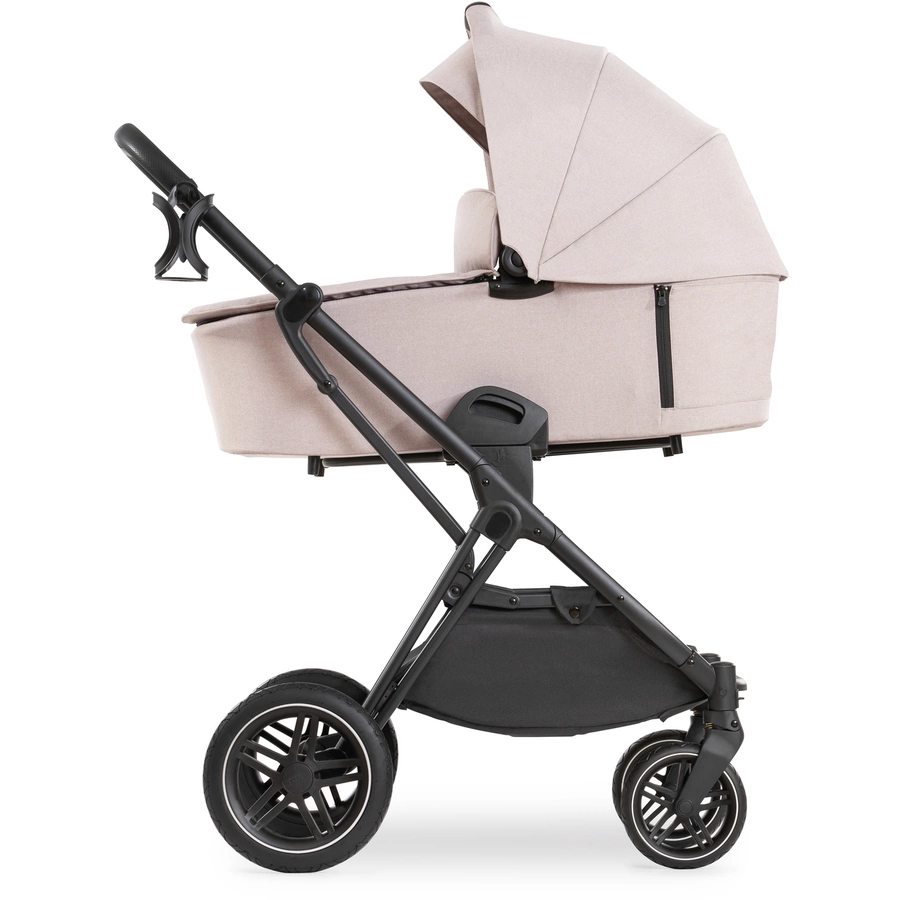 hauck Kinderwagen Vision X Set Black Melange Beige