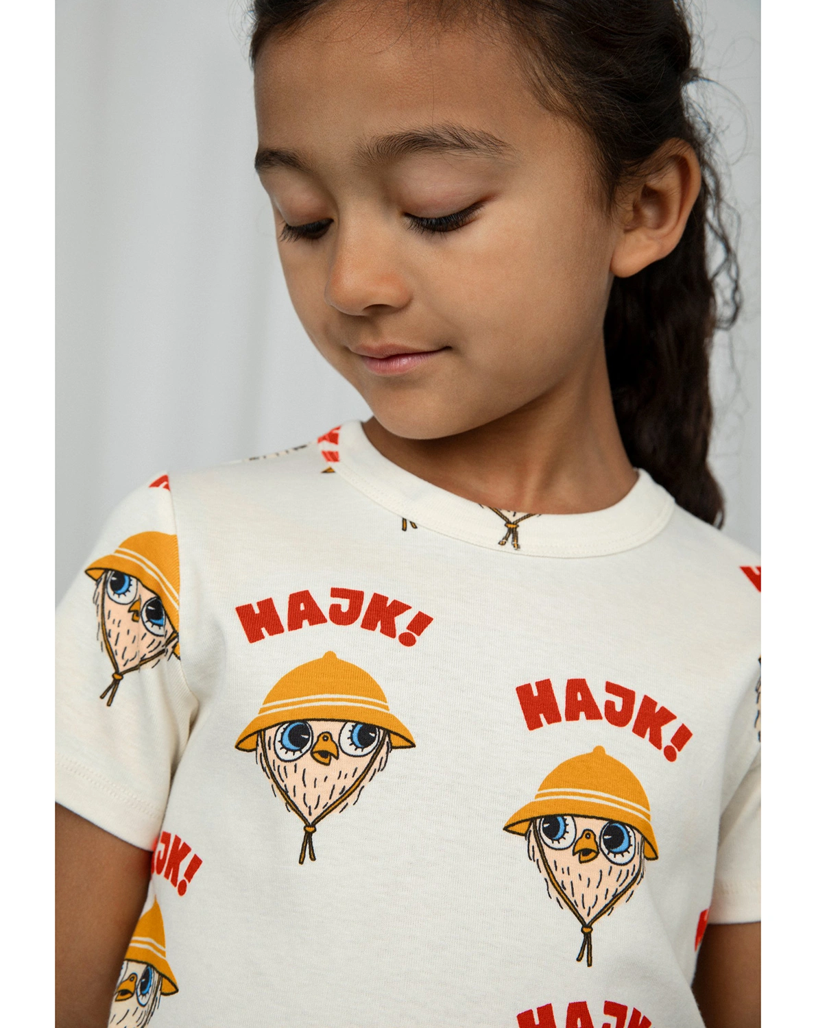 T-Shirt HIKE AOP in offwhite