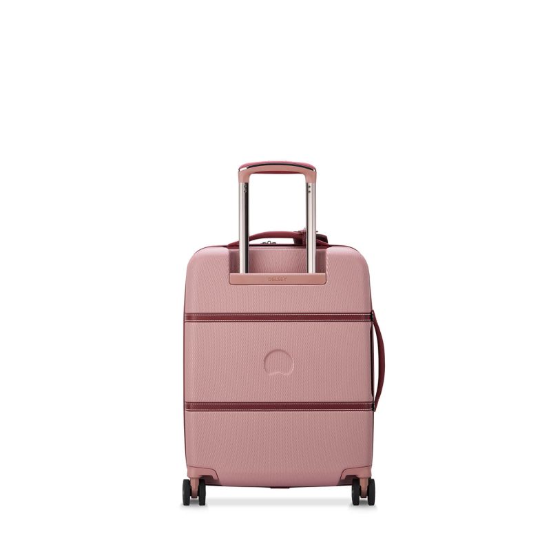 Valise cabine rigide Châtelet air 2.0 Slim Port USB 55 cm Rose