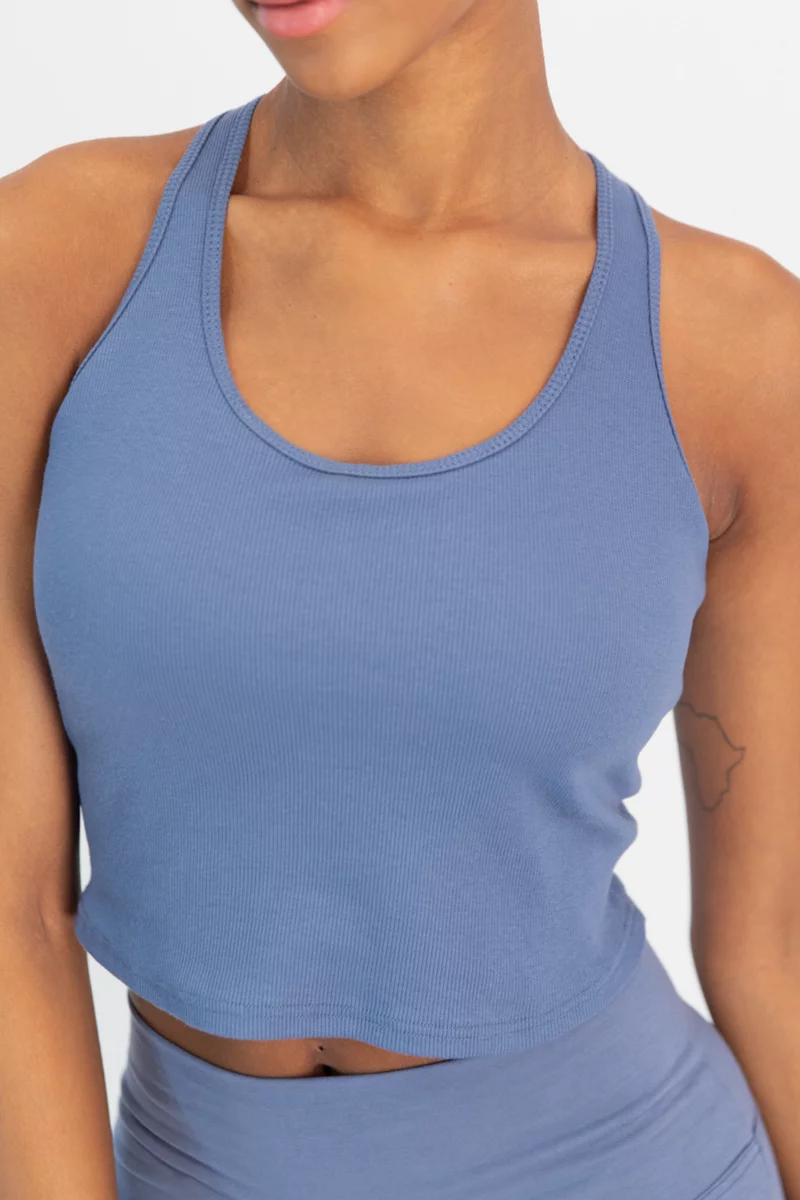 POWERZONE Crop Damen Top