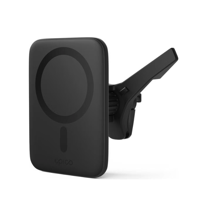 (15W) MagSafe Auto KFZ Halterung für Lüftungsgitter Qi2 Wireless Fast Charging Ladestation (9915101300252) - Schwarz
