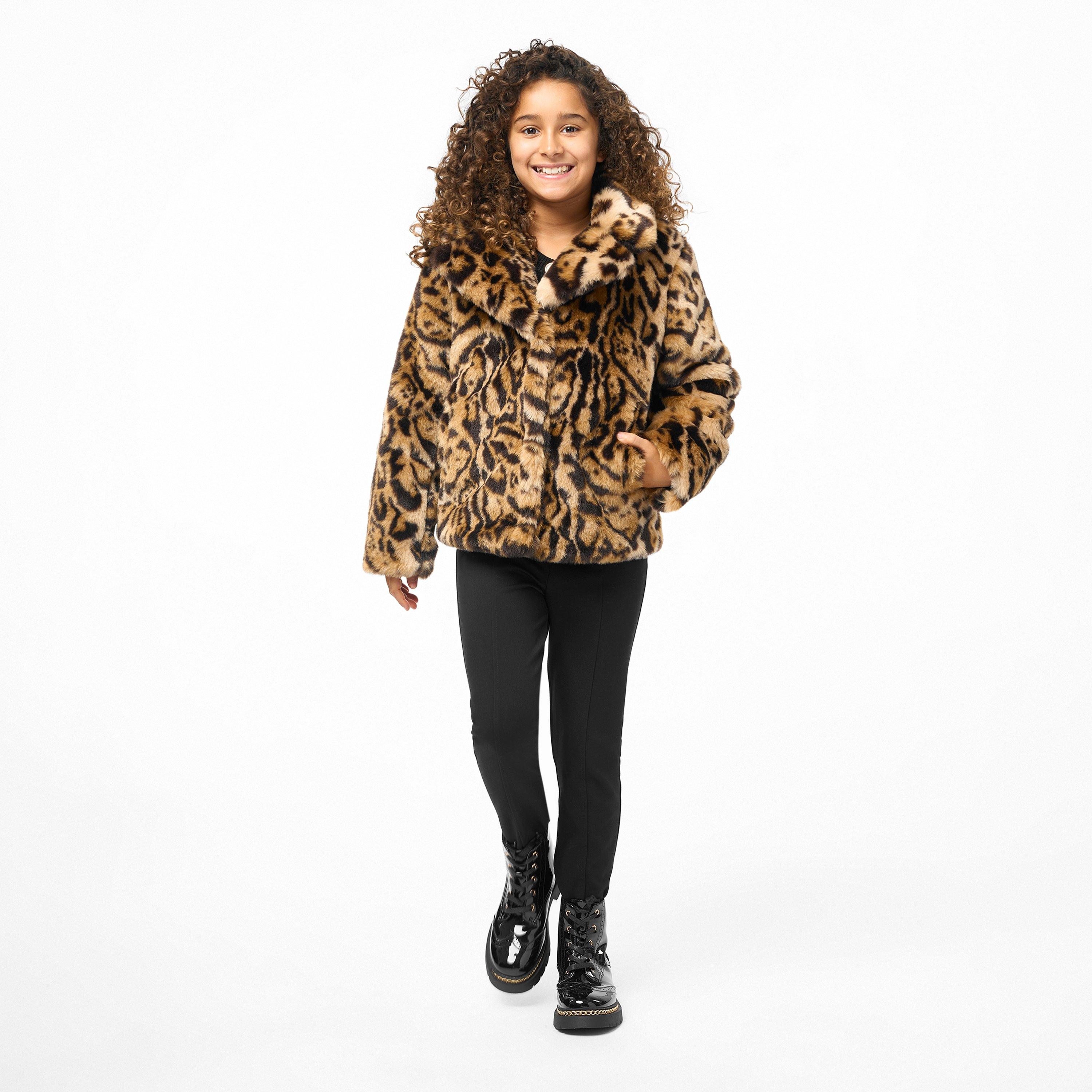 Biba Junior Girls Biba Faux Fur Jacket