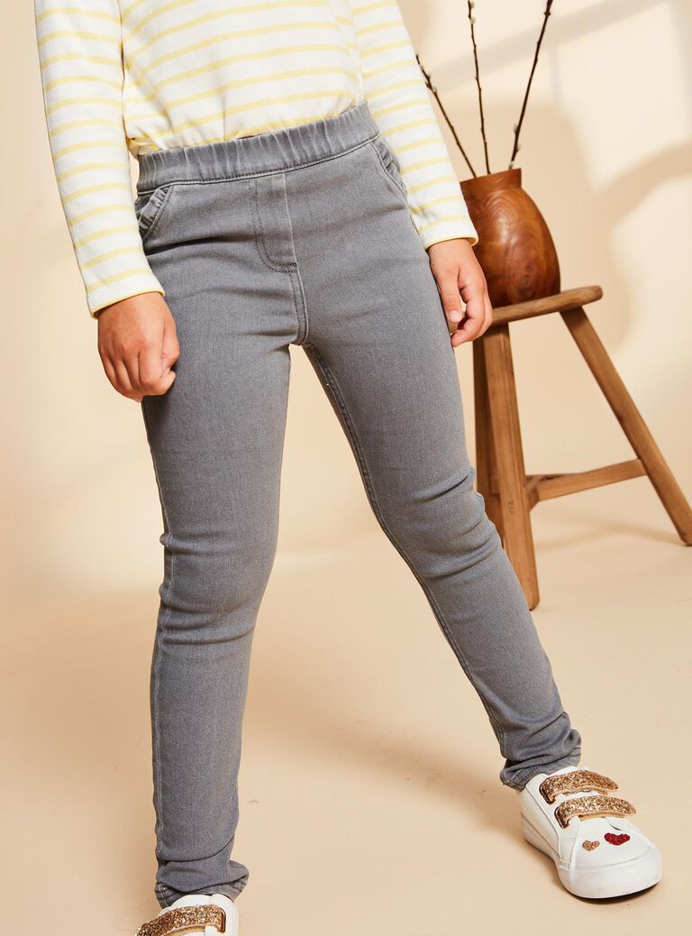 Jean slim Gris