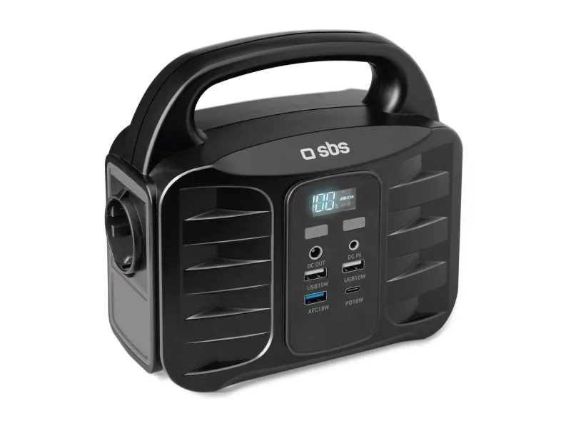 SBS TEPOWST150W, Vekselstrøm, Cigartænder, DC, 150 W, 100 W, 100 W, 25 W, Sort