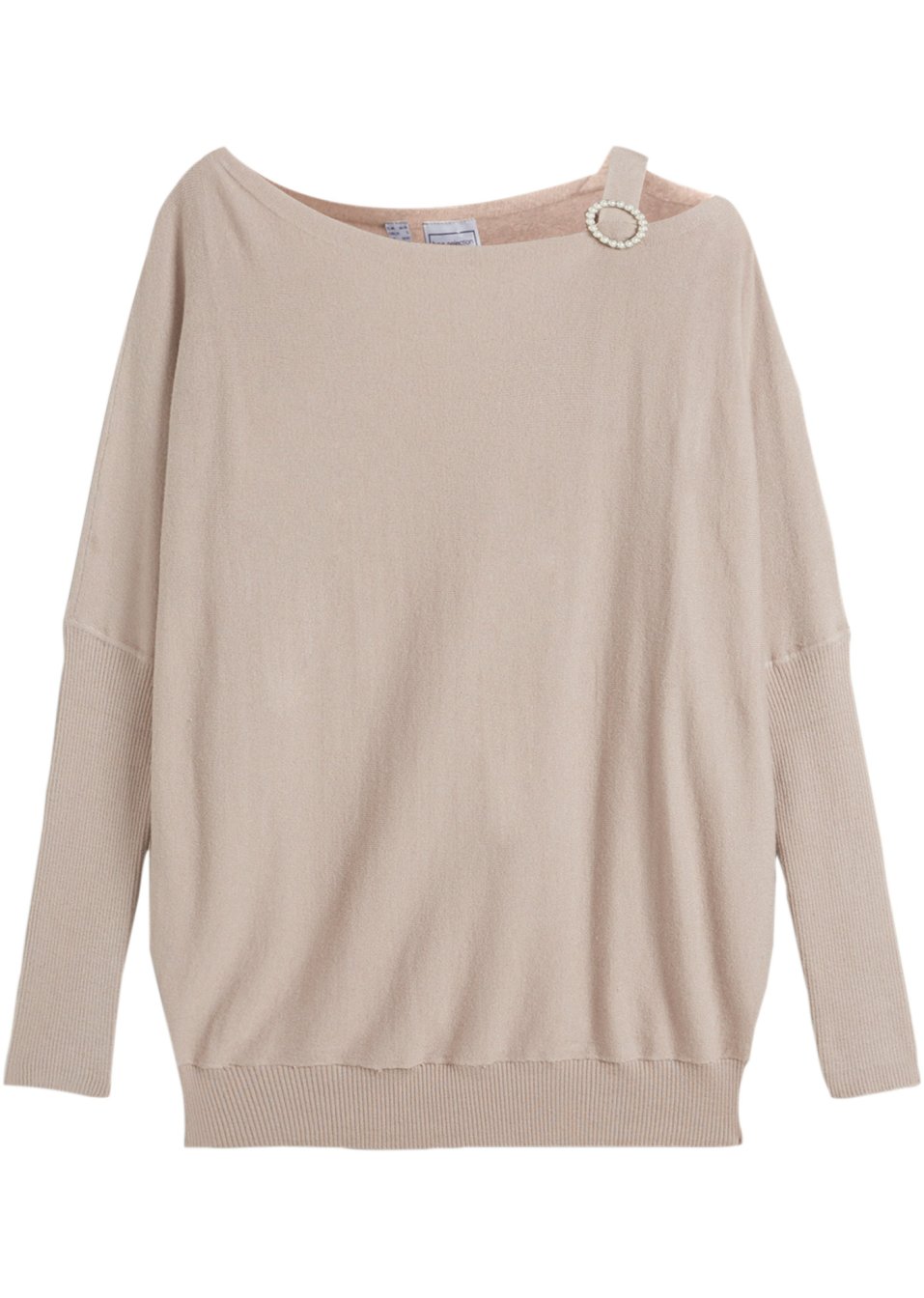 Pull avec élément décoratif