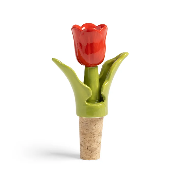 &klevering - Tulip Flaschenverschluss, rot