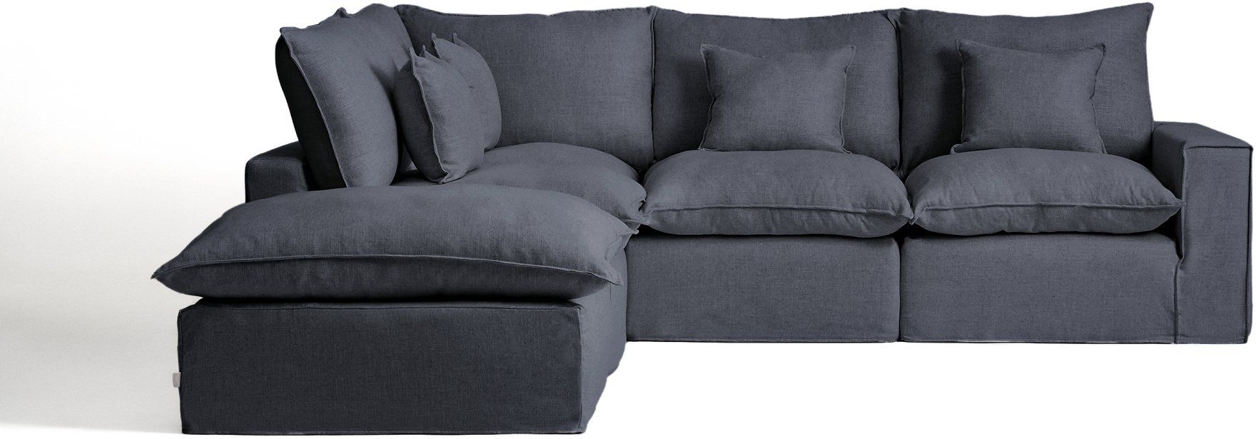 Kave Home Anarela Donkergrijs Hoekbank