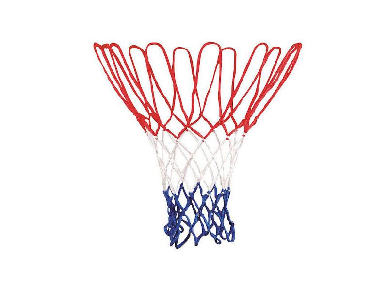 Hudora Basketballnetz Rot, Weiss, Blau Passend zu Baskteballständer