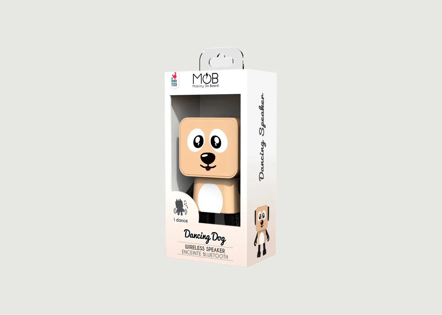 Enceinte dansante chien MOB
