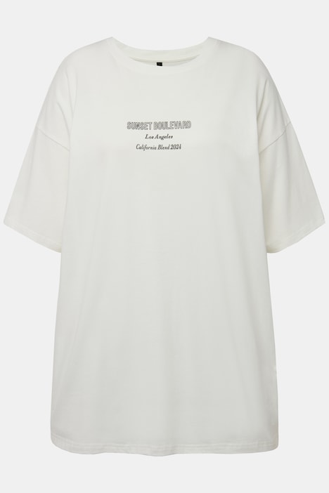 T-Shirt, oversized, Print, Rundhals, Halbarm, Unisex