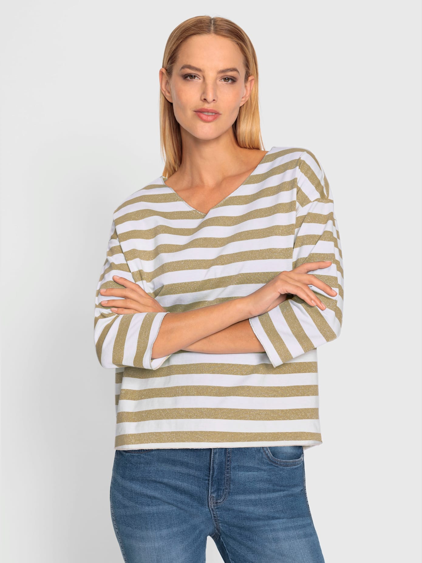 T-shirt brillance discrète