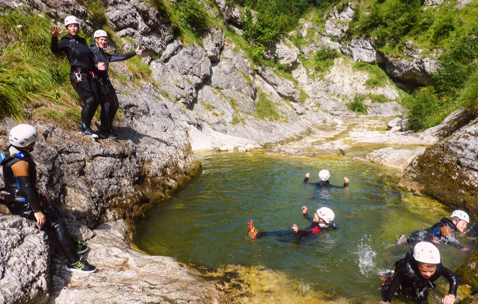 Canyoning für Kinder Lunz am See