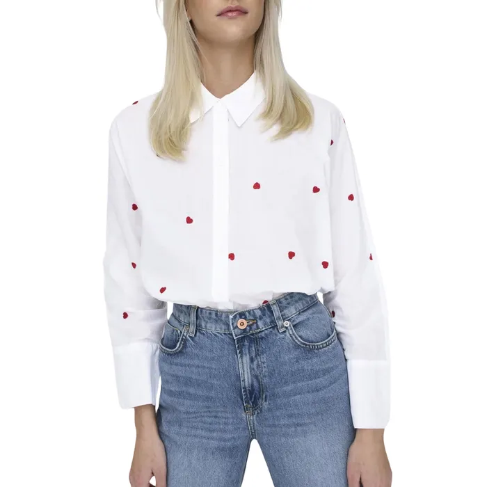 Only New Lina Grace LS Emb Blouse Dames