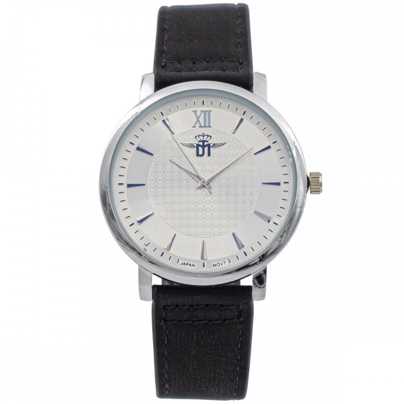 Montre Homme M. JOHN bracelet Cuir Noir