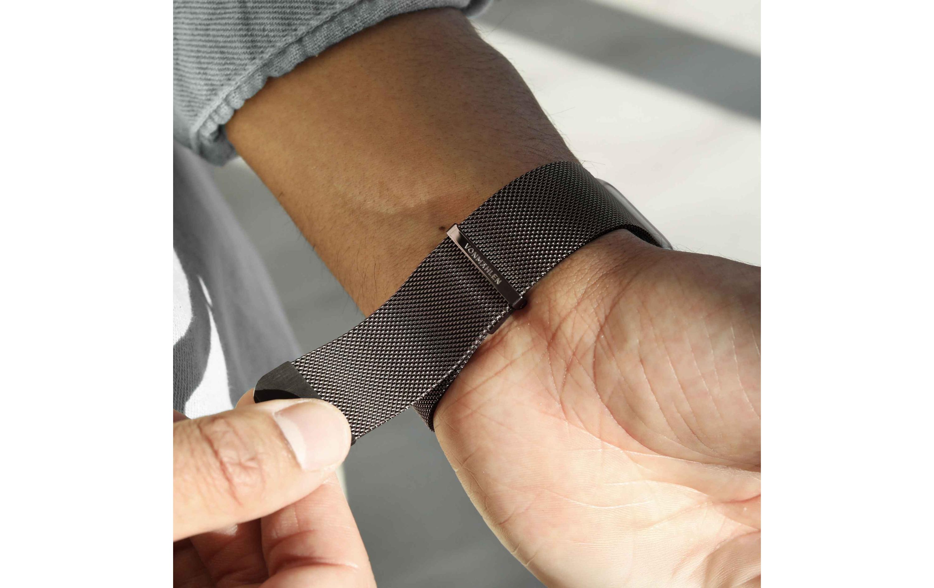 Armband Milanese Loop 2 Apple Watch 44/45/46/49 mm GraniteEdelstahl-Armband für Apple Watch 44/45/46/49 mm