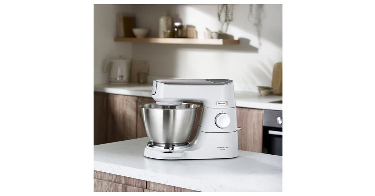 KenwoodTitanium Chef Baker KVC65001 keukenmachine  (Wit)